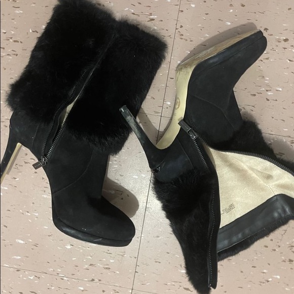 MICHAEL Michael Kors Faye Fur Boots - Picture 2 of 2